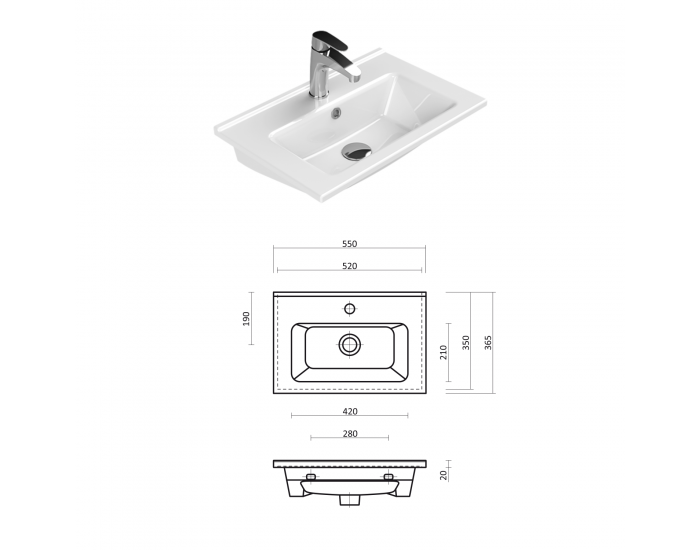 Комплект за баня Etosha