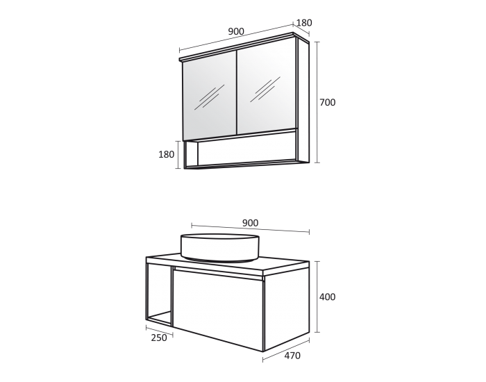 Комплект за баня Kasai