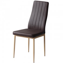 Стол Мебели Богдан bm-A-311, кафява кожа - Трапезни столове