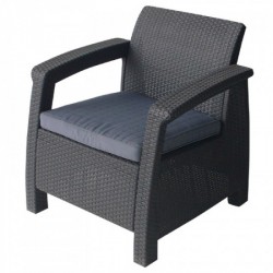 Кресло Мебели Богдан BM-Korfu, полипропилен, с възглавница - Градински столове