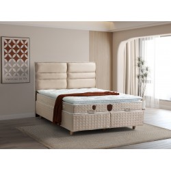 Бокспринг легло PLUS с ракла и ортопедичен матрак 160/200 - 