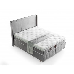 Бокспринг легло TRUVA с ракла и ортопедичен матрак 160/200 - 