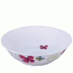 Порцеланова купа за салата с декорация - Кухня