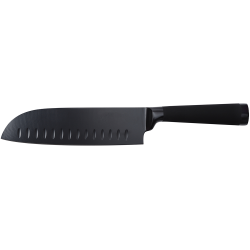 Нож Сантоку с незалепващо покритие 17.5см - Bergner