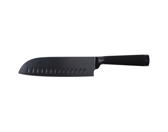 Нож Сантоку с незалепващо покритие 17.5см