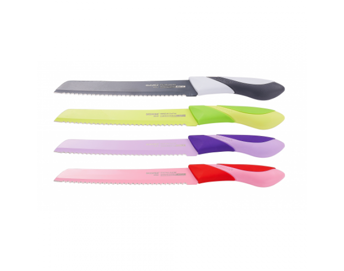 Нож за хляб NELLO в четири цвята