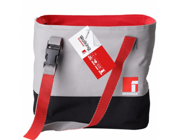 Термо чанта за обяд с червени акценти + кутия с разделения