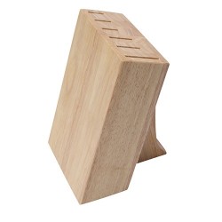 Дървен блок за ножове - Кухненски прибори