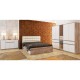 Спален комплект Мебели Богдан Clasic lux 931-953-941, Бяло гладко с Дъб суров Спален комплект Мебели Богдан Clasic lux 931-953-941, Бяло гладко с Дъб суров