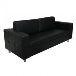 Диван Аламо - черен цвят - Мека мебел