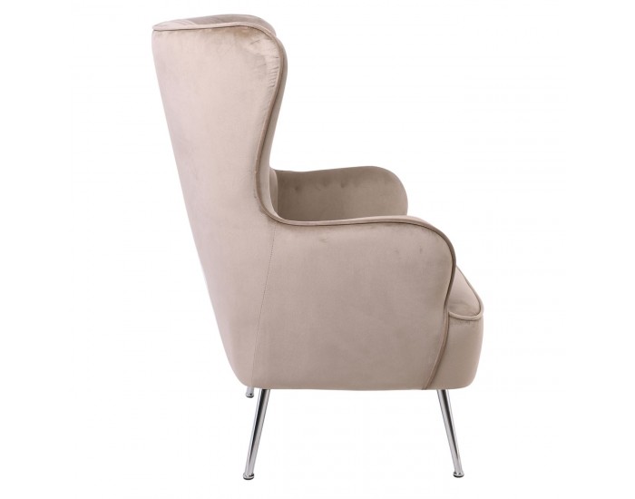 Кресло Крома - светлокафяв цвят