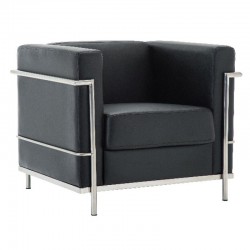 Кресло Дженова - черен цвят - Furniture Bogdan