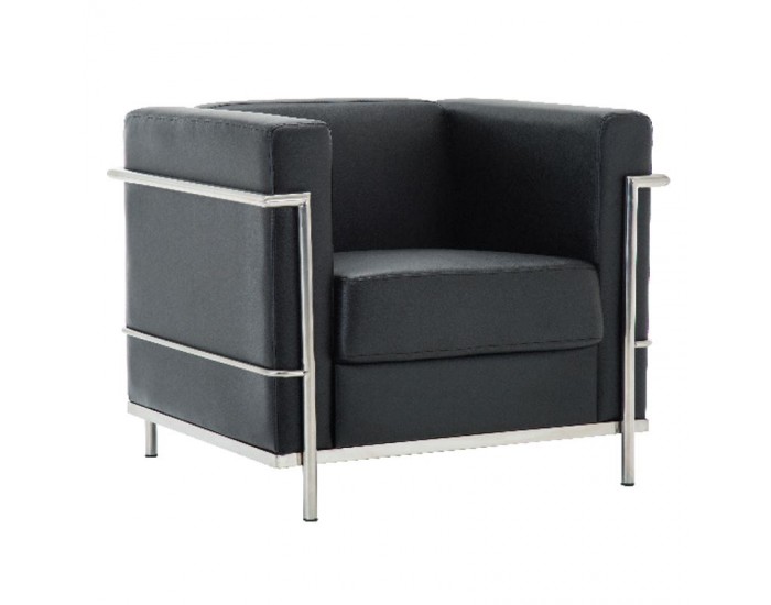 Кресло Дженова - черен цвят