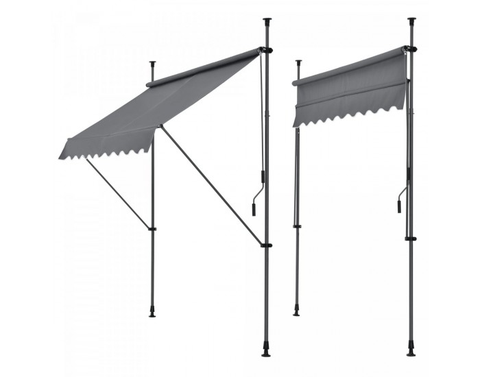 Скоба за сенник Stem 300x120x220-309 см Сива