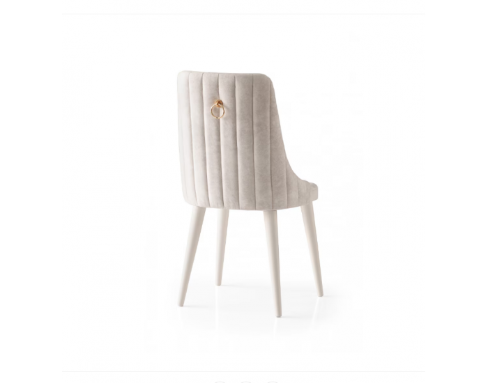 Стол Sahara, буков масив, Бял крем