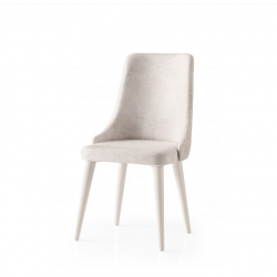 Стол Sahara, буков масив, Бял крем  - Столове