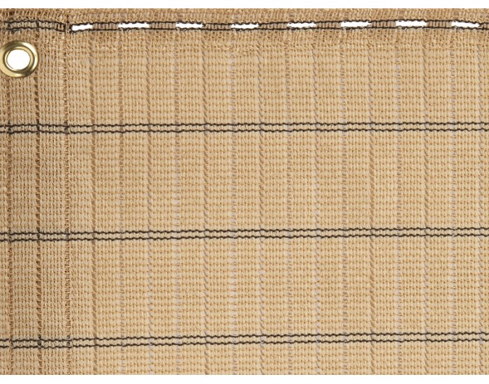 Havana  85% 1.5 х 5 м. Преграда за парапет Nortene 2007121 пясък