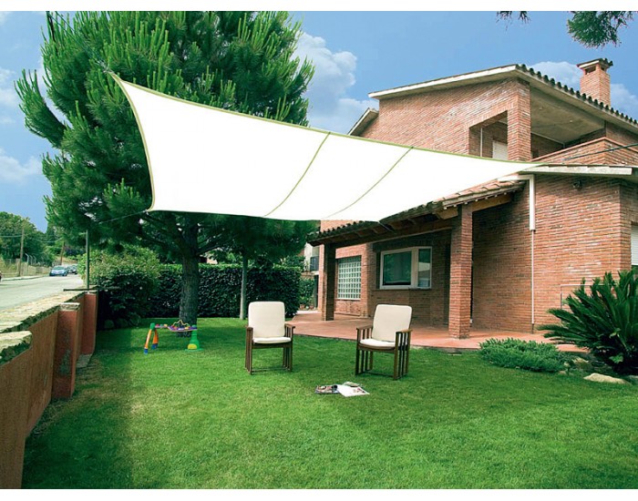 Sun-Net Kit Тента Nortene 3.6 x 3.6 м. пилиестер/беж 2012354 Sun-Net Kit Тента Nortene 3.6 x 3.6 м. пилиестер/беж 2012354
