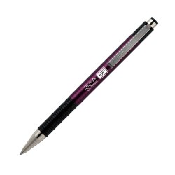Zebra Химикалка F-301A, алуминиева, 0.7 mm, бордо - Zebra pen