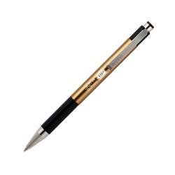 Zebra Химикалка F-301A, алуминиева, 0.7 mm, златиста - Zebra pen