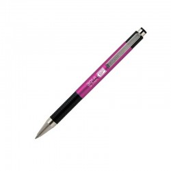 Zebra Химикалка F-301A, алуминиева, 0.7 mm, розова - Zebra pen