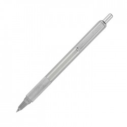 Zebra Химикалка F-XMD, метална, 0.7 mm, сребриста - Zebra pen