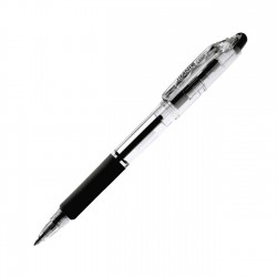 Zebra Химикалка Jimnie, 0.7 mm, прозрачна, черна - Zebra pen