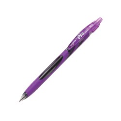 Zebra Химикалка Ola, 1.0 mm, гумирана, лилава - Zebra pen