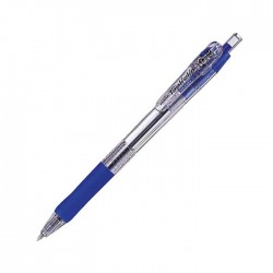 Zebra Химикалка Tapli Clip, прозрачна, 0.7 mm, синя - Zebra pen