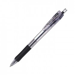 Zebra Химикалка Tapli Clip, 0.7 mm, прозрачна, черна - Zebra pen