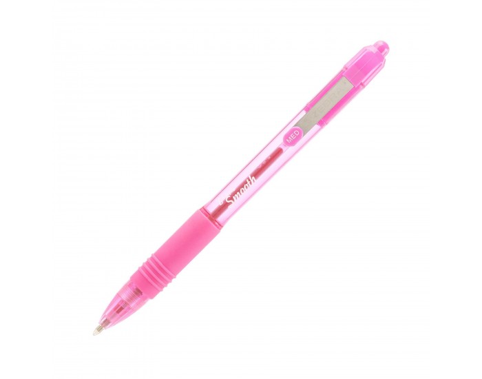 Zebra Химикалка Z-Grip Smooth, 1.0 mm, розова
