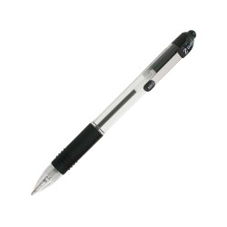 Zebra Химикалка Z-Grip, прозрачна, 1.0 mm, черна - Zebra pen