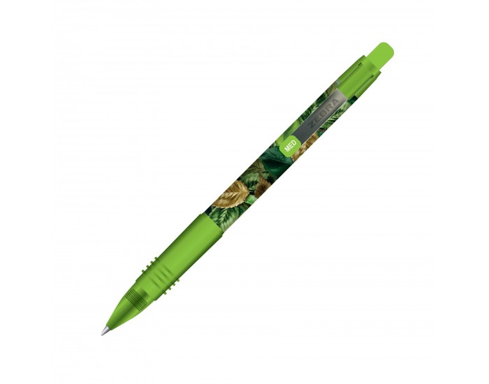 Zebra Химикалка Z-Grip Tropical, 1.0 mm, зелена