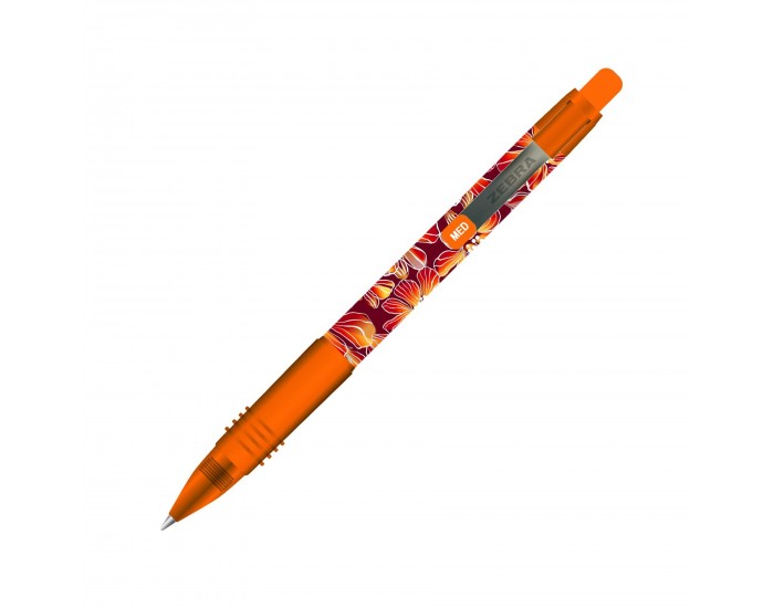 Zebra Химикалка Z-Grip Tropical, 1.0 mm, оранжева