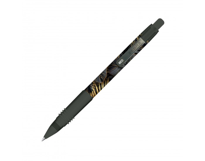 Zebra Химикалка Z-Grip Tropical, 1.0 mm, сива