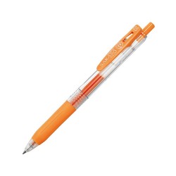 Zebra Гел ролер Sarasa Clip, автоматичен, 0.5 mm, оранжев - Zebra pen