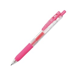 Zebra Гел ролер Sarasa Clip, автоматичен, 0.5 mm, светлорозов - Zebra pen