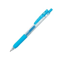 Zebra Гел ролер Sarasa Clip, автоматичен, 0.5 mm, светлосин - Zebra pen