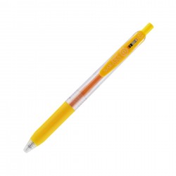 Zebra Гел ролер Sarasa Clip, автоматичен, 0.5 mm, тъмножълт - Zebra pen
