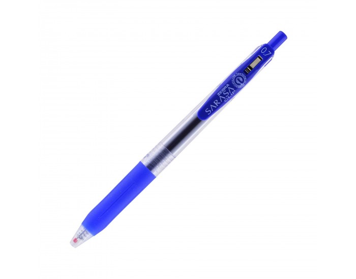 Zebra Гел ролер Sarasa Clip, автоматичен, 0.7 mm, син