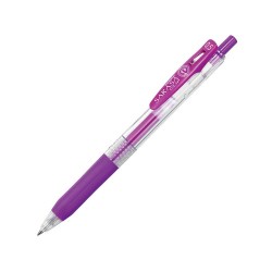 Zebra Гел ролер Sarasa Clip, автоматичен, 0.5 mm, лилав - Zebra pen
