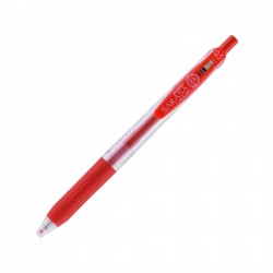 Zebra Гел ролер Sarasa Clip, автоматичен, 0.5 mm, червен - Zebra pen