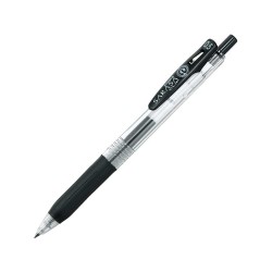 Zebra Гел ролер Sarasa Clip, автоматичен, 0.5 mm, черен - Zebra pen