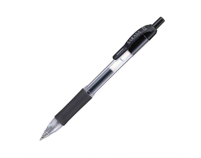 Zebra Гел ролер Sarasa Dry X20, автоматичен, 0.5 mm, черен