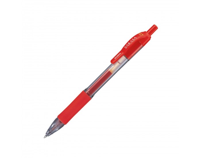 Zebra Гел ролер Sarasa Dry X20, автоматичен, 0.7 mm, червен