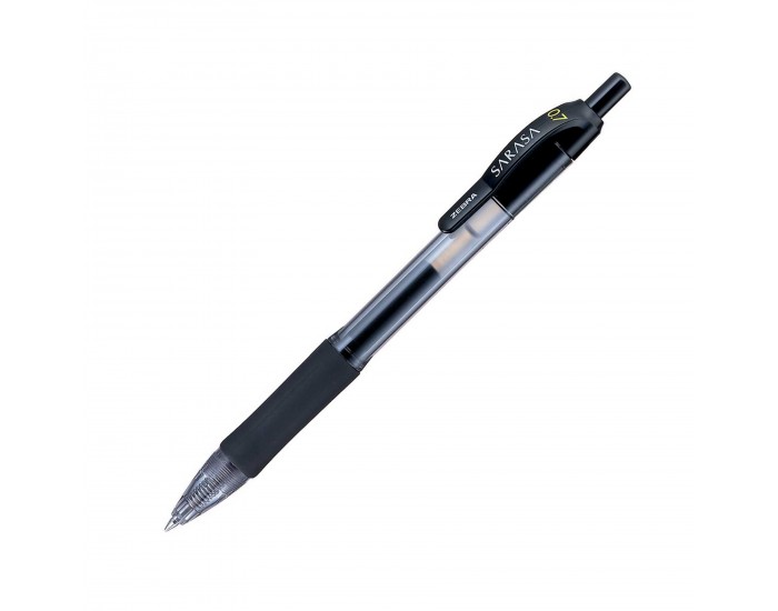 Zebra Гел ролер Sarasa Dry X20, автоматичен, 0.7 mm, черен
