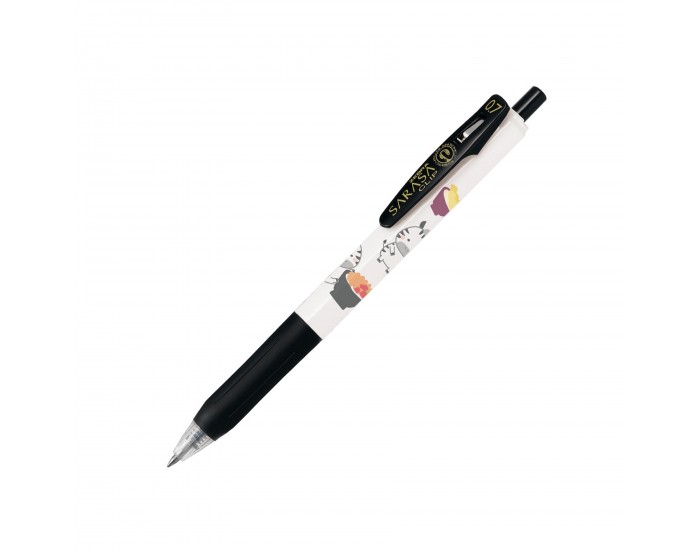 Zebra Гел ролер Sarasa Clip Kawaii, 0.7 mm, 5 броя, 4 цвята