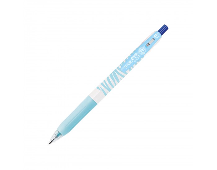 Zebra Гел ролер Pastel Stripes, 0.7 mm, син