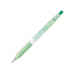 Zebra Гел ролер Pastel Stripes, 0.7 mm, зелен - Zebra pen