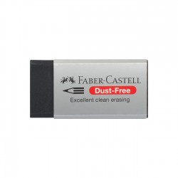 Faber-Castell Гума Dust Free, черна - Офис аксесоари